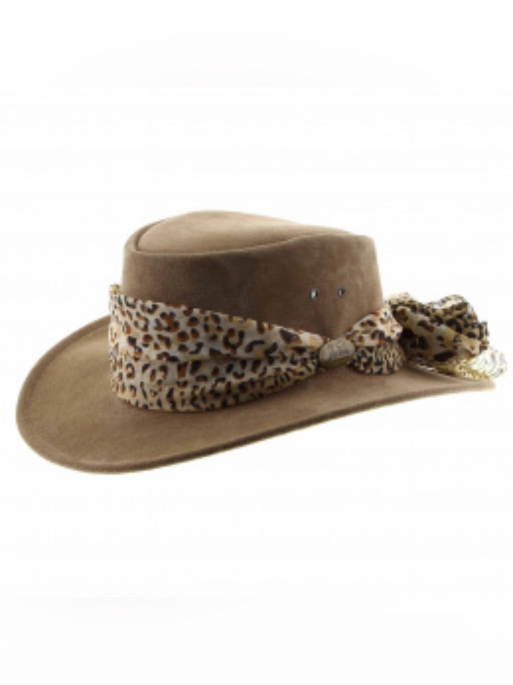 Australian Leather Hat for Women Brown - Jacaru Size M / 55-56cm